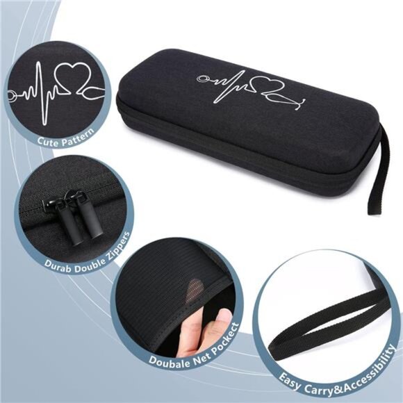 Nurse Backpack Laptop Backpack for Women with Stethoscope Case & USB - Picture 3 of 7